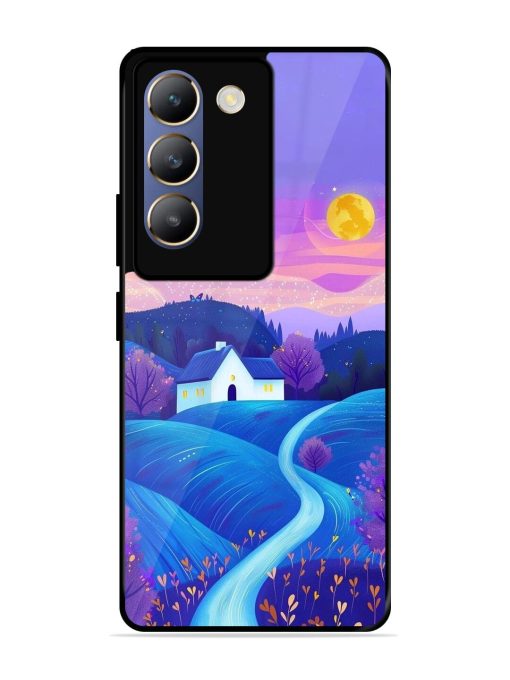 Moonlit Meadow Glossy Soft Edge Case for Vivo Y200E (5G)