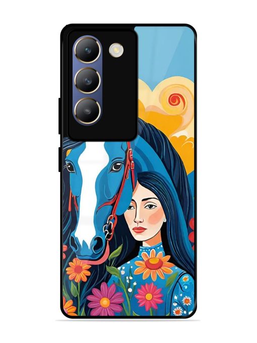 Equine Enchantment Glossy Soft Edge Case for Vivo Y200E (5G) Chachhi