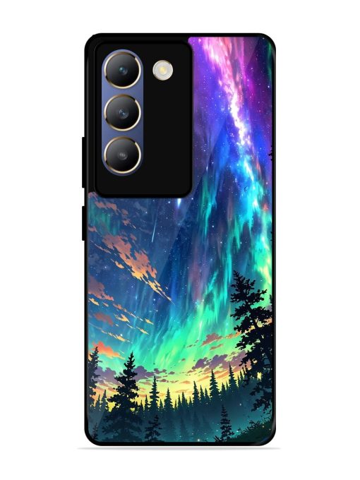 Cosmic Canvas Glossy Soft Edge Case for Vivo Y200E (5G) Chachhi