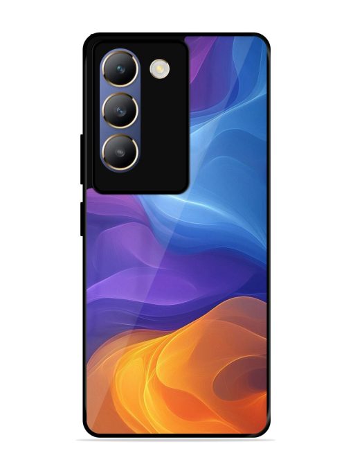 Cosmic Currents Glossy Soft Edge Case for Vivo Y200E (5G) Chachhi