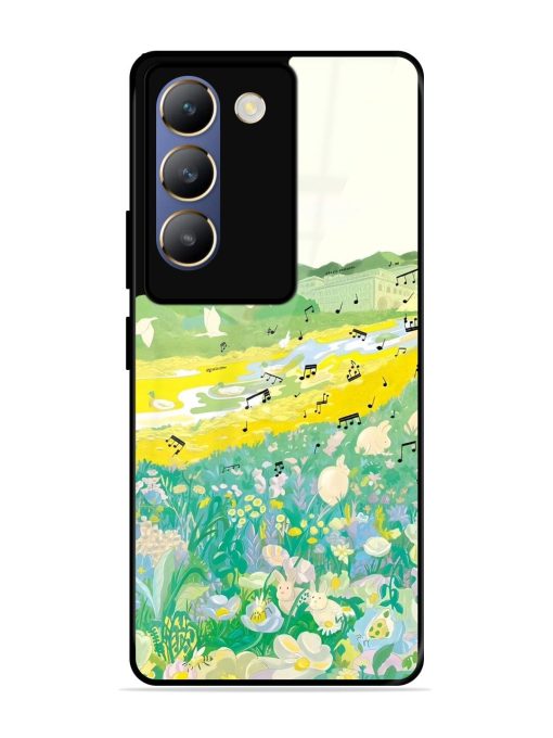 Melody In Bloom Glossy Soft Edge Case for Vivo Y200E (5G) Chachhi