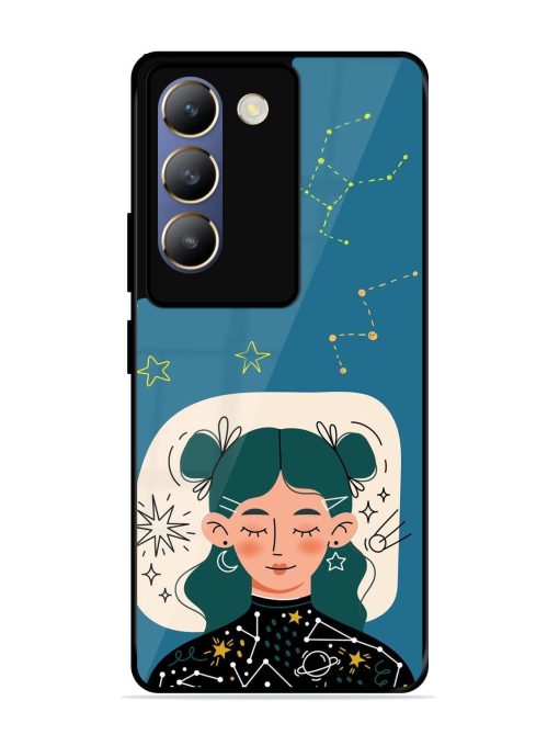 Cosmic Daydreamer Glossy Soft Edge Case for Vivo Y200E (5G)