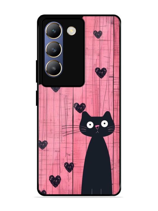 Feline Valentine'S Day Glossy Soft Edge Case for Vivo Y200E (5G) Chachhi