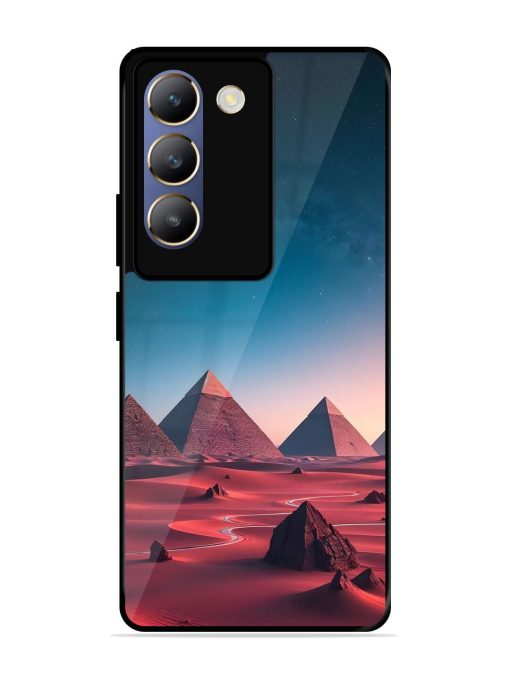 Ancient Wonders Sky Glossy Soft Edge Case for Vivo Y200E (5G) Chachhi