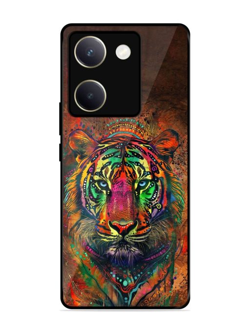 Cosmic Tiger Glossy Soft Edge Case for Vivo Y200 Pro (5G) Chachhi