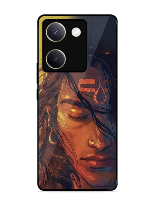 Tranquil Shiva Glossy Soft Edge Case for Vivo Y200 Pro (5G) Chachhi