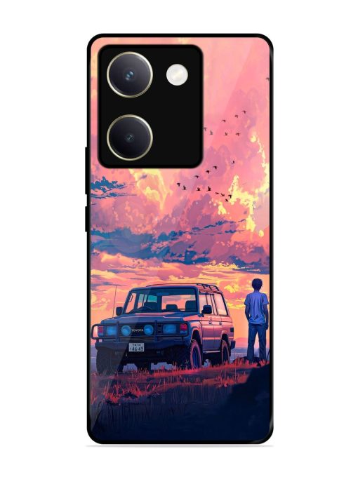 Solitude'S Horizon Glossy Soft Edge Case for Vivo Y200 Pro (5G) Chachhi