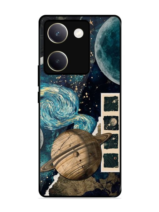 Celestial Tapestry Glossy Soft Edge Case for Vivo Y200 Pro (5G) Chachhi