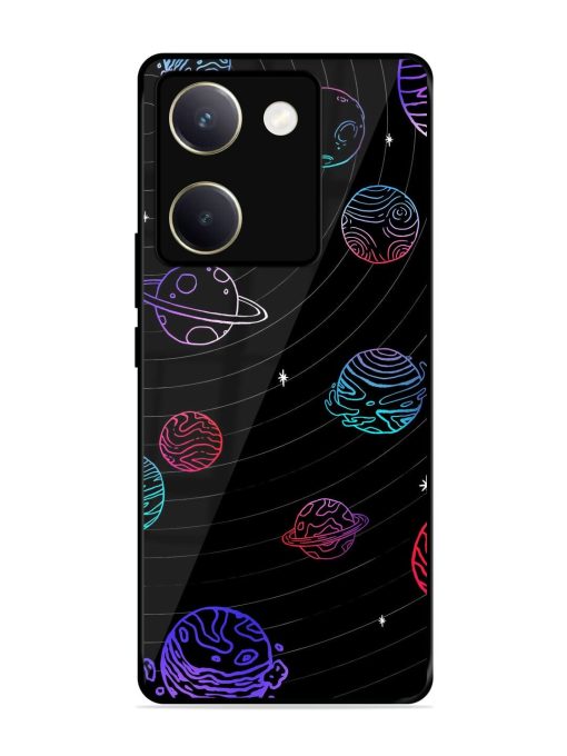 Cosmic Ballet Glossy Soft Edge Case for Vivo Y200 Pro (5G) Chachhi