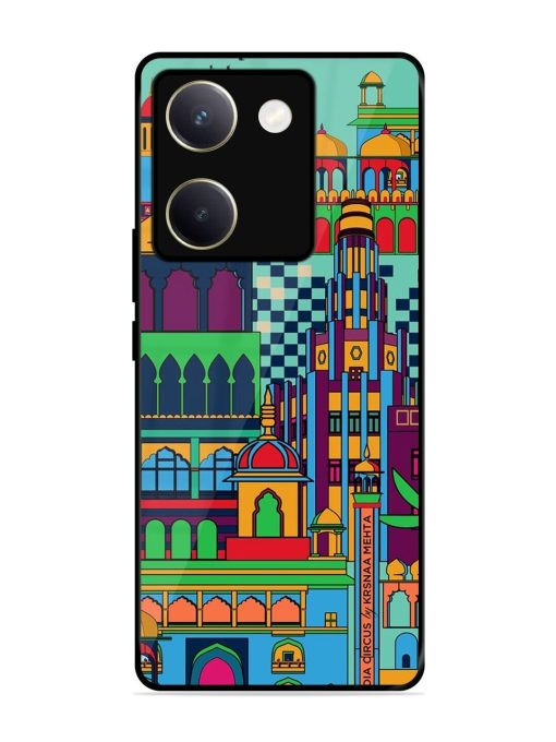 Indian Tapestry Glossy Soft Edge Case for Vivo Y200 Pro (5G) Chachhi