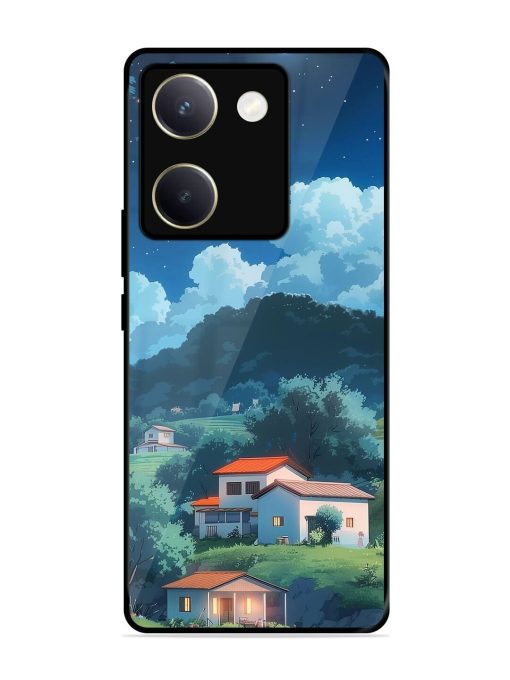 Peaceful Nightscape Glossy Soft Edge Case for Vivo Y200 Pro (5G) Chachhi