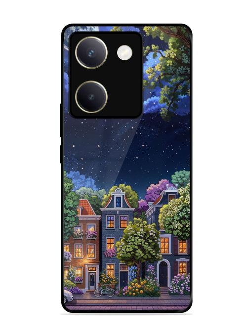 Moonlit Streets Glossy Soft Edge Case for Vivo Y200 Pro (5G) Chachhi