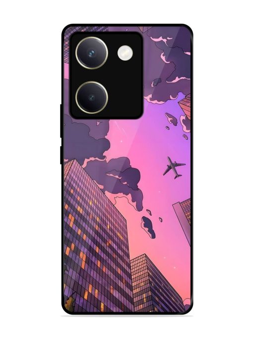 Urban Twilight Glossy Soft Edge Case for Vivo Y200 Pro (5G) Chachhi