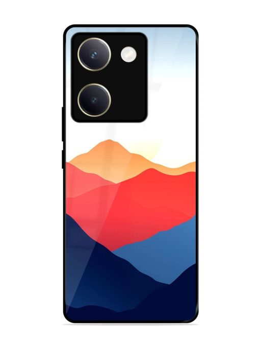 Sunset Peaks Glossy Soft Edge Case for Vivo Y200 Pro (5G) Chachhi