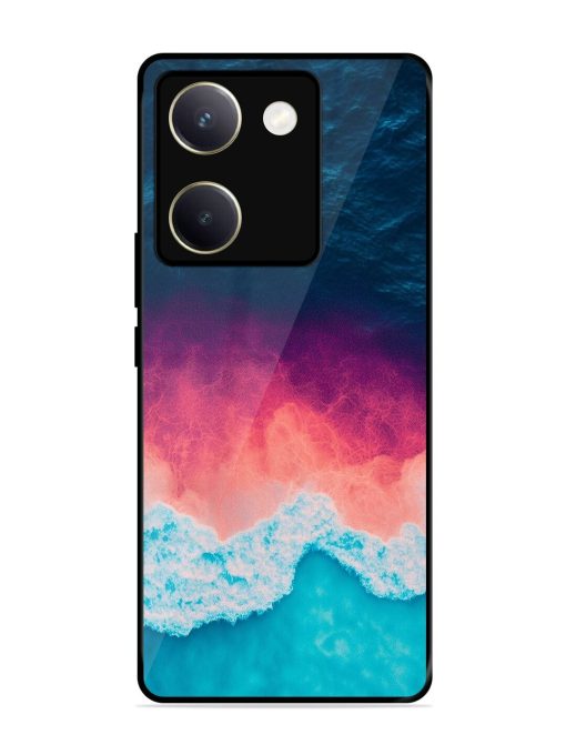 Where The Ocean Meets The Sky Glossy Soft Edge Case for Vivo Y200 Pro (5G) Chachhi