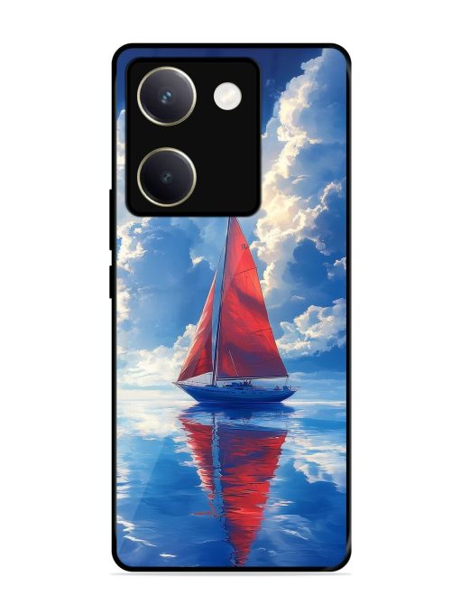 Crimson Sails Glossy Soft Edge Case for Vivo Y200 Pro (5G) Chachhi