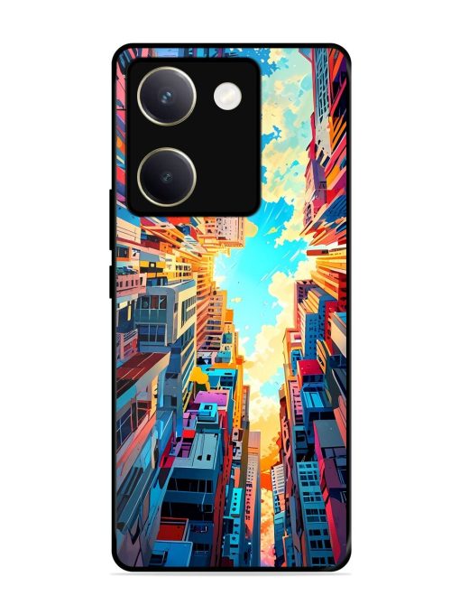 Skyward City Glossy Soft Edge Case for Vivo Y200 Pro (5G) Chachhi