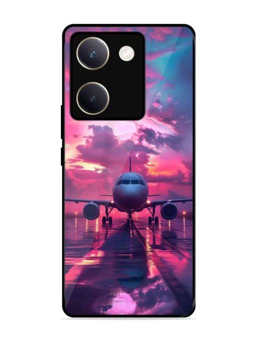 Neon Runway Glossy Soft Edge Case for Vivo Y200 Pro (5G) Chachhi