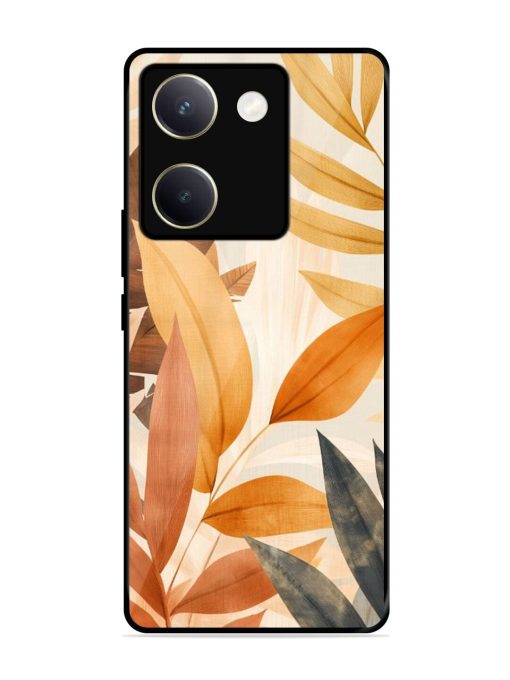 Earthy Elegance Glossy Soft Edge Case for Vivo Y200 Pro (5G) Chachhi