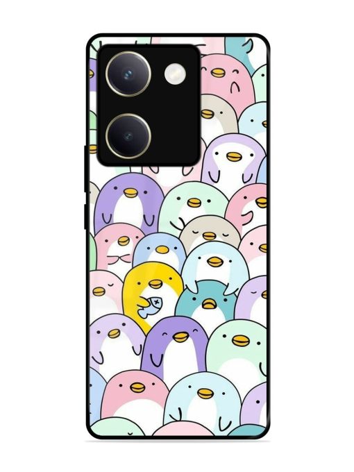 Penguin Party Glossy Soft Edge Case for Vivo Y200 Pro (5G) Chachhi