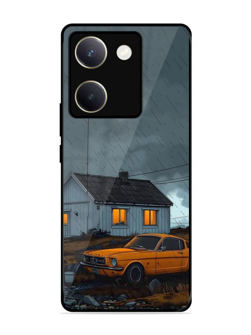 Rainy Day Retreat Glossy Soft Edge Case for Vivo Y200 Pro (5G) Chachhi