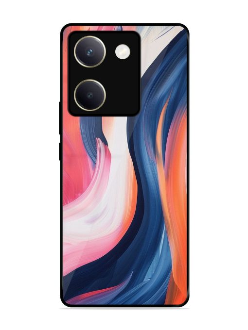 Whirling Hues Glossy Soft Edge Case for Vivo Y200 Pro (5G) Chachhi