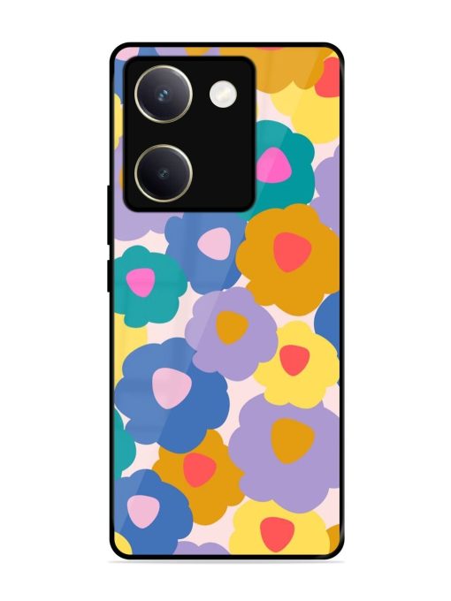 Flower Power Glossy Soft Edge Case for Vivo Y200 Pro (5G) Chachhi