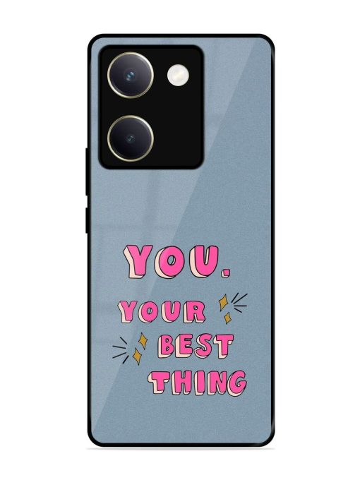 Self-Love Sparkles Glossy Soft Edge Case for Vivo Y200 Pro (5G) Chachhi