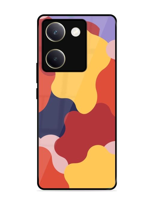 Gooey Color Chaos Glossy Soft Edge Case for Vivo Y200 Pro (5G) Chachhi