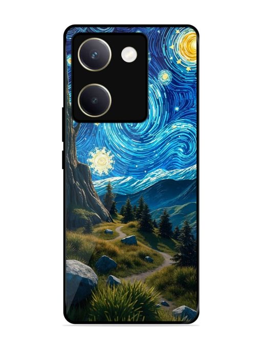 Starry Night In The Shire Glossy Soft Edge Case for Vivo Y200 Pro (5G) Chachhi