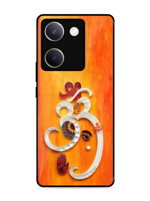 Ganesha In Quilling Art Glossy Soft Edge Case for Vivo Y200 Pro (5G) Chachhi