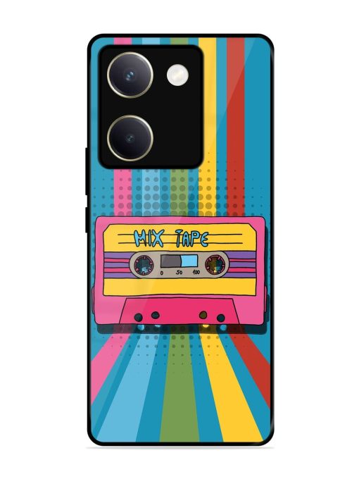 Retro Cassette Tapes Glossy Soft Edge Case for Vivo Y200 Pro (5G) Chachhi