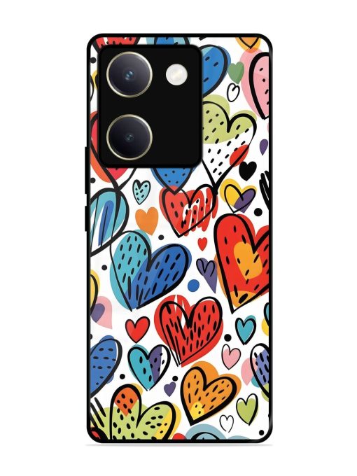 Heartfelt Harmony Glossy Soft Edge Case for Vivo Y200 Pro (5G) Chachhi