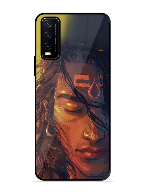 Tranquil Shiva Glossy Soft Edge Case for Vivo Y20A Chachhi