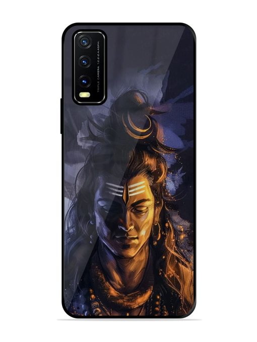 Lord Shiva Glossy Soft Edge Case for Vivo Y20A Chachhi