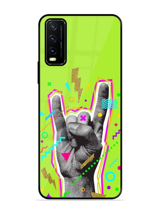 Neon Rock Glossy Soft Edge Case for Vivo Y20A Chachhi