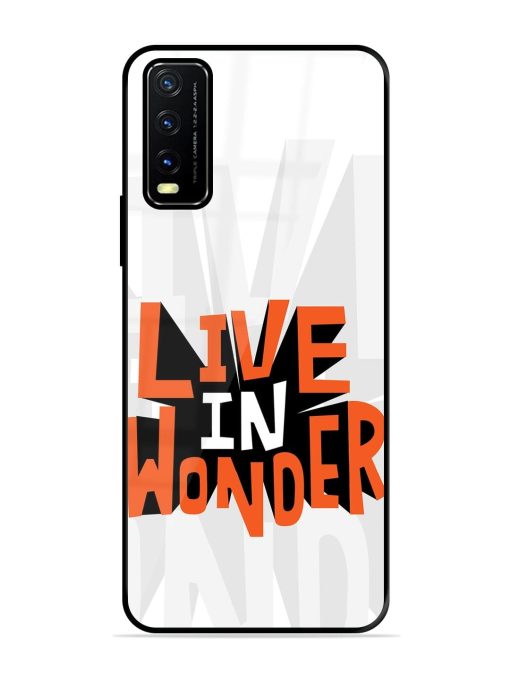 Wonder Burst Glossy Soft Edge Case for Vivo Y20A Chachhi