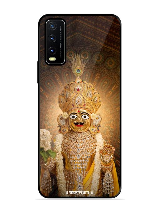 Hare Krishna Maharaj Glossy Soft Edge Case for Vivo Y20A Chachhi