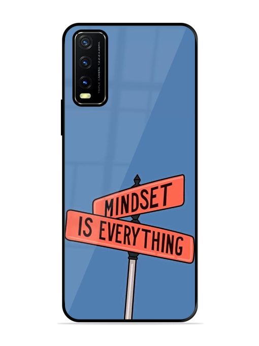 Mindset Matters Glossy Soft Edge Case for Vivo Y20A Chachhi