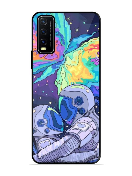 Cosmic Love Glossy Soft Edge Case for Vivo Y20A Chachhi