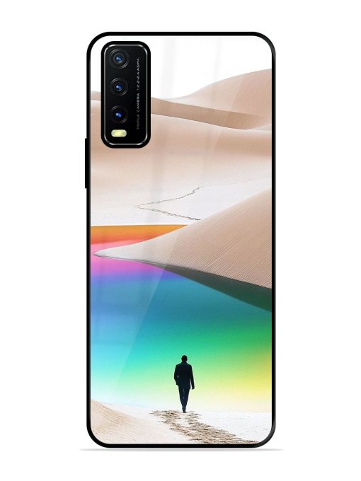 Desert Dreams Glossy Soft Edge Case for Vivo Y20A Chachhi