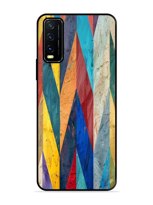 Abstract Tapestry Glossy Soft Edge Case for Vivo Y20A Chachhi