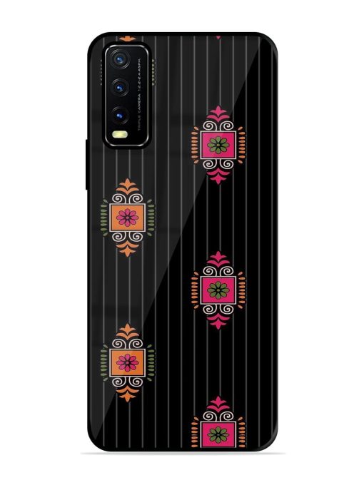 Ornate Elegance Glossy Soft Edge Case for Vivo Y20A Chachhi