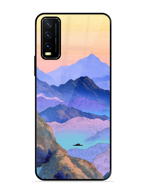 Mountain Mist Glossy Soft Edge Case for Vivo Y20A Chachhi