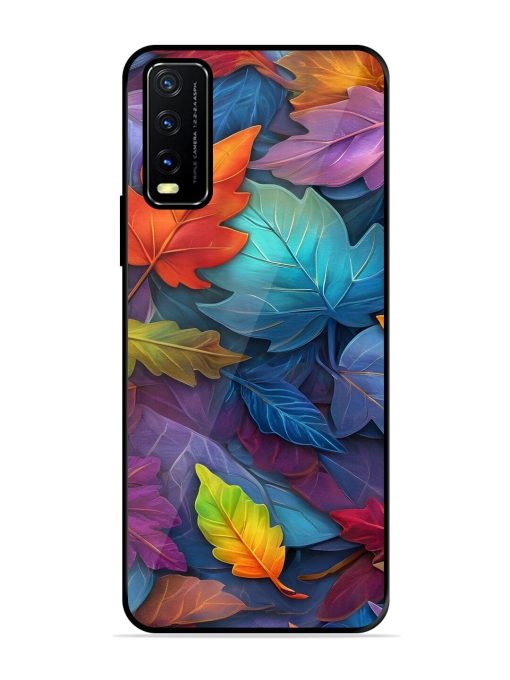 Autumn'S Embrace Glossy Soft Edge Case for Vivo Y20A Chachhi