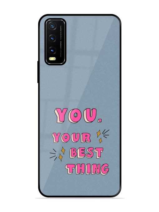 Self-Love Sparkles Glossy Soft Edge Case for Vivo Y20A Chachhi