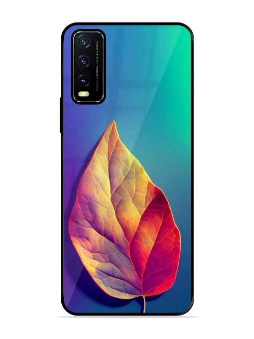 Autumn'S Embrace Glossy Soft Edge Case for Vivo Y20A Chachhi