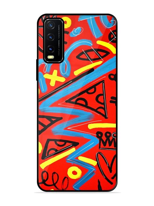 Groovy Garden Glossy Soft Edge Case for Vivo Y20G Chachhi