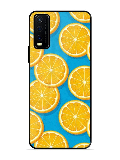 Citrus Symphony Glossy Soft Edge Case for Vivo Y20G Chachhi