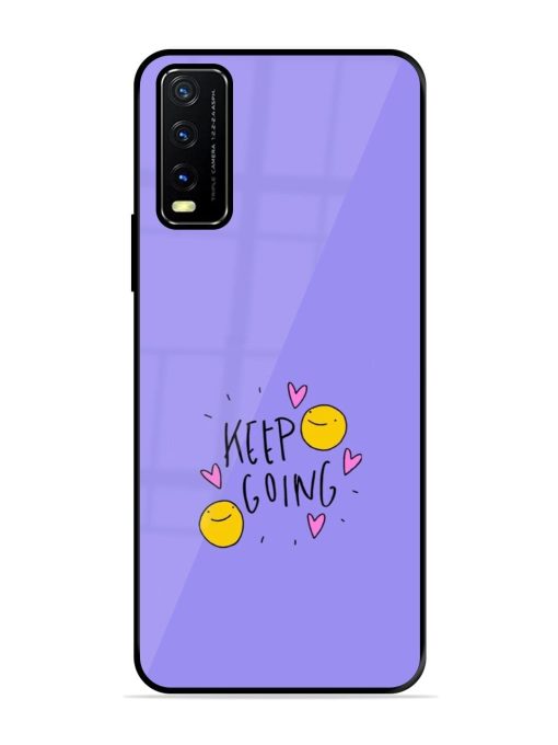 Smiling Through It All Glossy Soft Edge Case for Vivo Y20G Chachhi